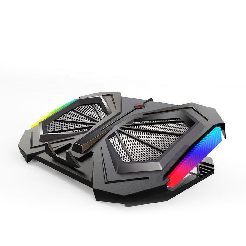 Cooler Laptop Azul 4 Niveles Entradas Usb Rondon-0