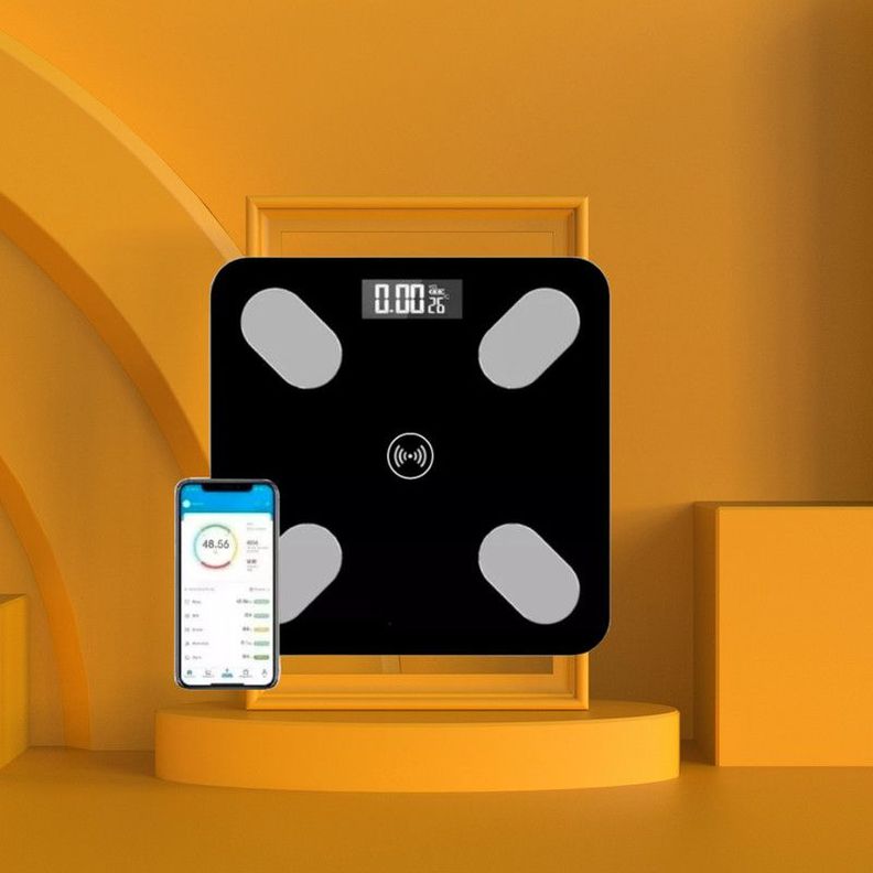 Bascula Bluetooth Peso Medidor Grasa Corporal Baño Lau-8