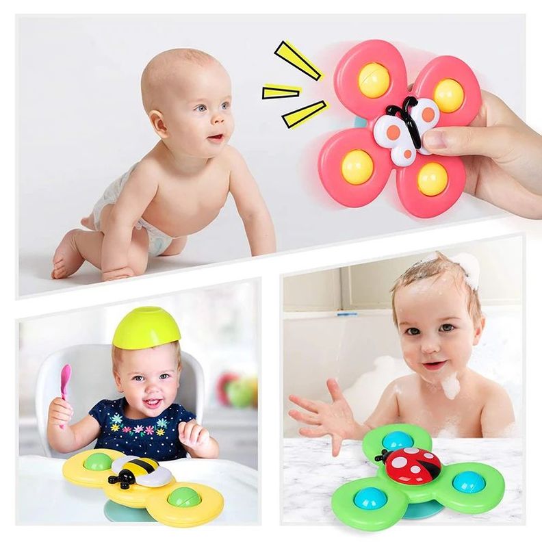 Juego Juguete Bebe Baño Divertirse Mesa Giratoria Rondon-7