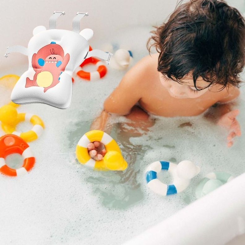 Almohada Cojin Apoyo Tina Baño Diseño Moderno Bebes Lau-3