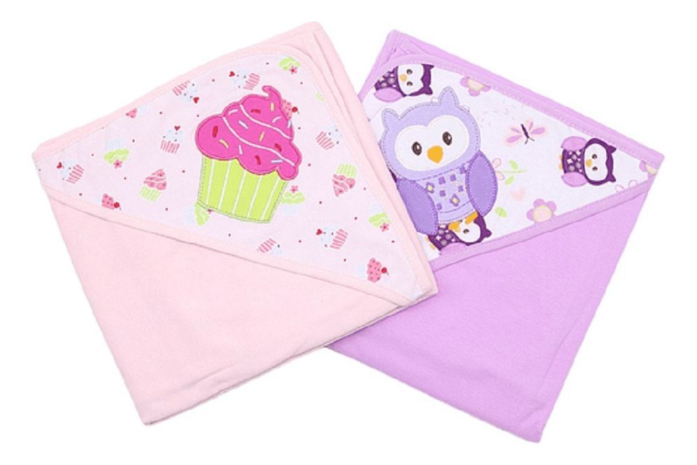 Manta Envolvente Bebé Doble Capa Algodón Seguro Comoda Lau-1
