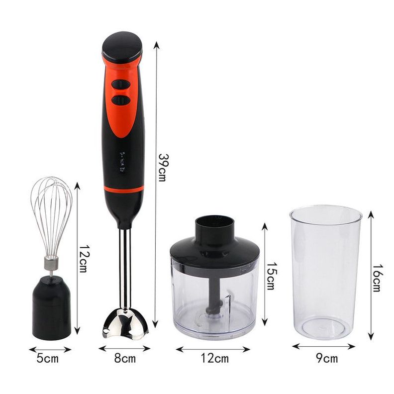 Batidora Sumergible Mezclador Mano Eléctrico Cocina Rondon-9