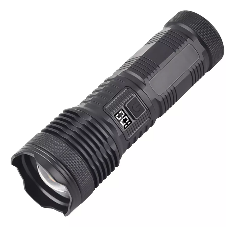 Linterna Exterior SuperBrillante Luz LED Recargable Lau-0