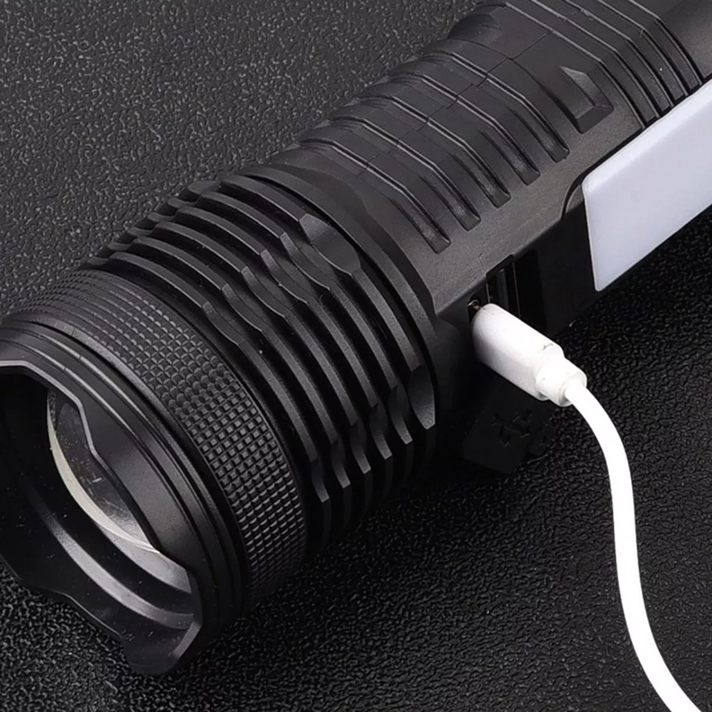 Linterna Exterior SuperBrillante Luz LED Recargable Lau-5