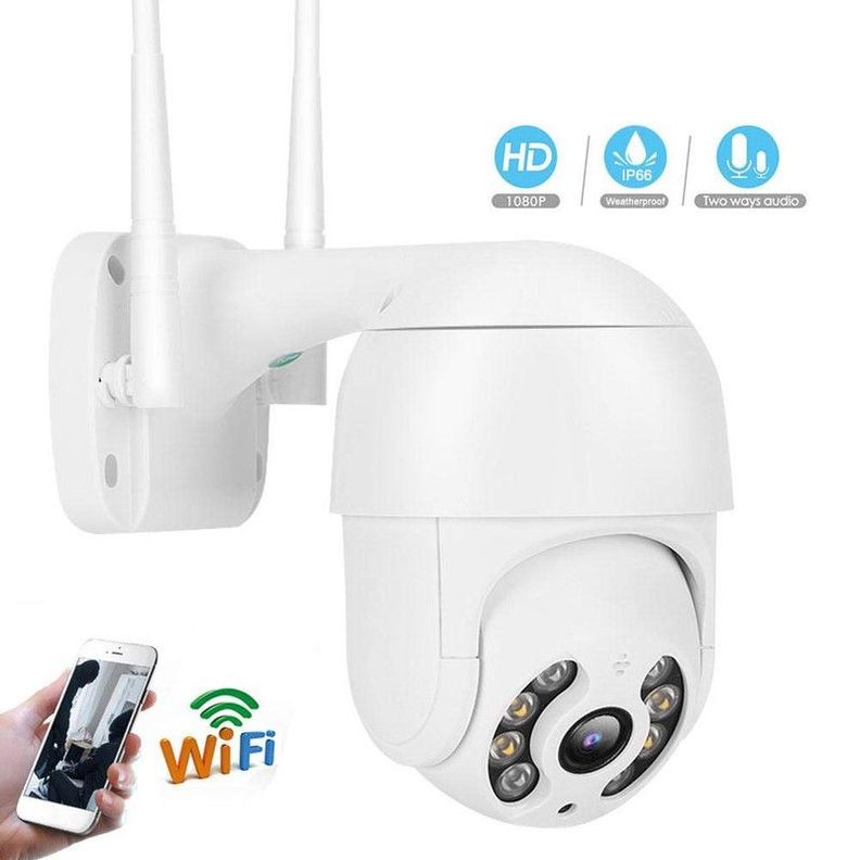 Cámara Inalámbrica IP WiFi Imagen Escucha Aire Libre Rondon-1