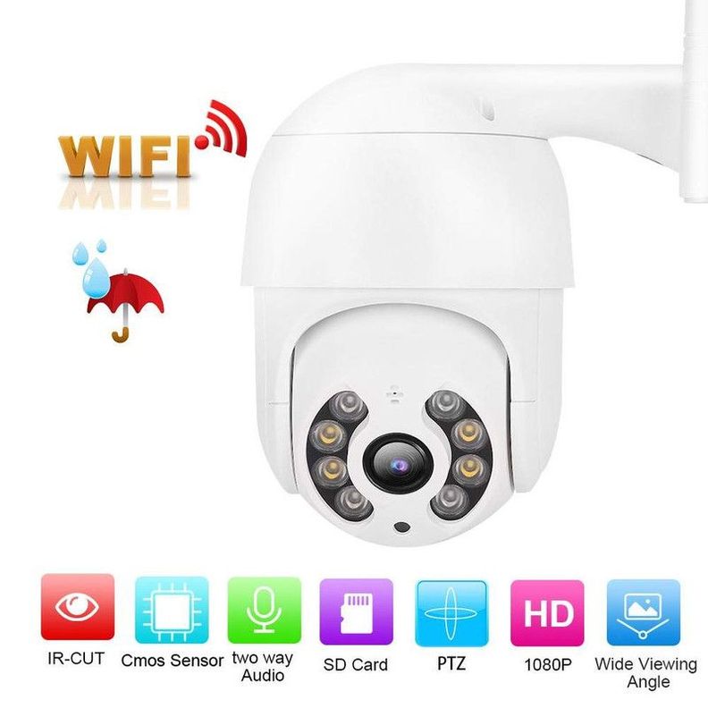 Cámara Inalámbrica IP WiFi Imagen Escucha Aire Libre Rondon-2