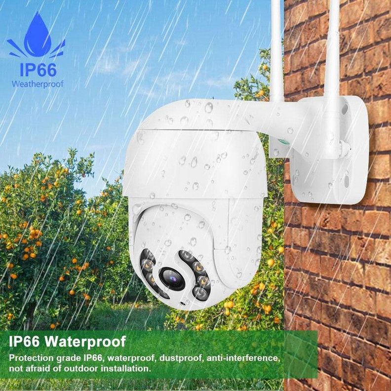 Cámara Inalámbrica IP WiFi Imagen Escucha Aire Libre Rondon-5