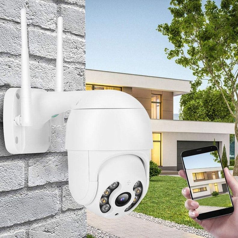 Cámara Inalámbrica IP WiFi Imagen Escucha Aire Libre Rondon-8