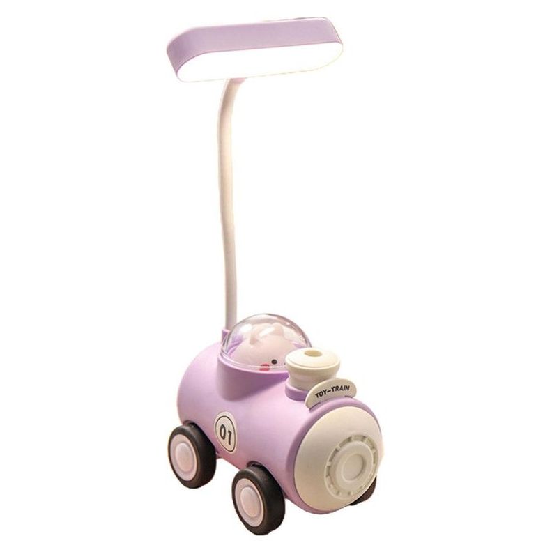Lampara Tren Nocturna Recargable Sacapuntas Infantil Lau-0