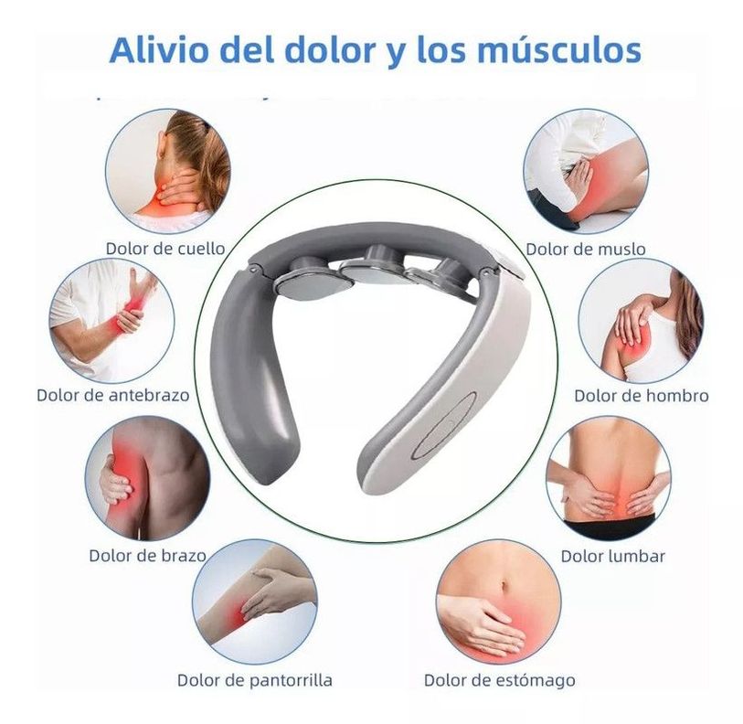 Masajeador Cuello Electroestimulador Cervical  Lau-4