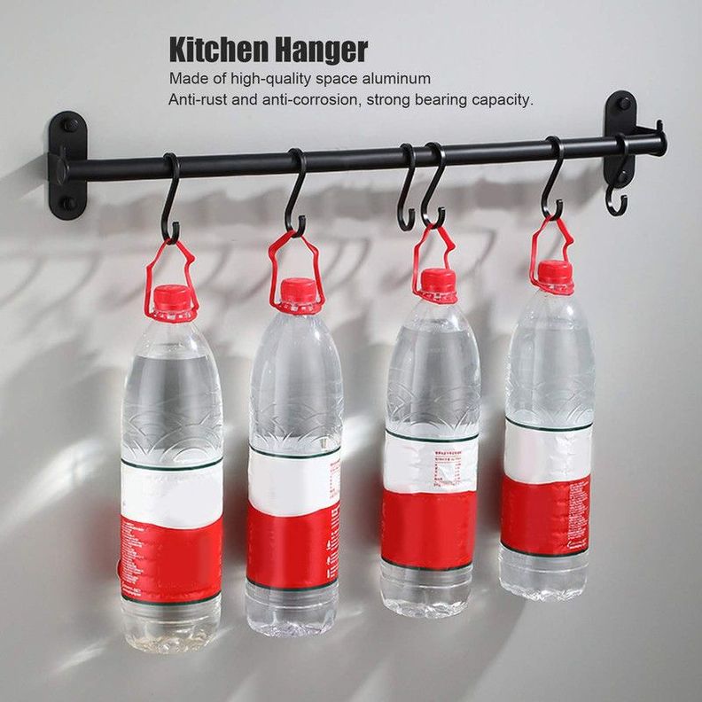 Estante Utensilios Organizador Cocina 6 ganchos Pared Rondon-2