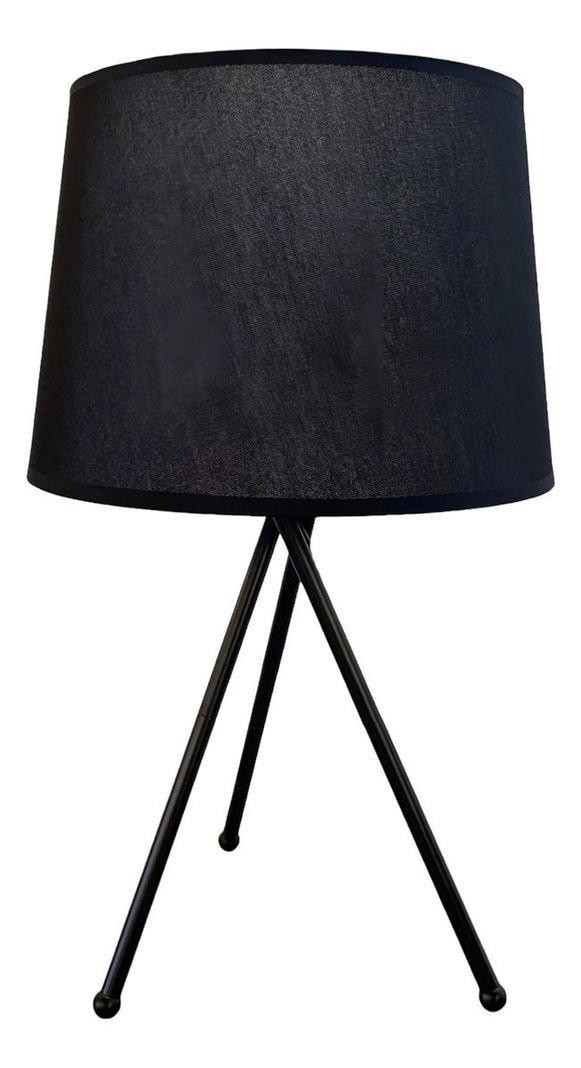 Lámpara Velador Mesa Decorativa Modelo Trípode Moderno Jhn-0