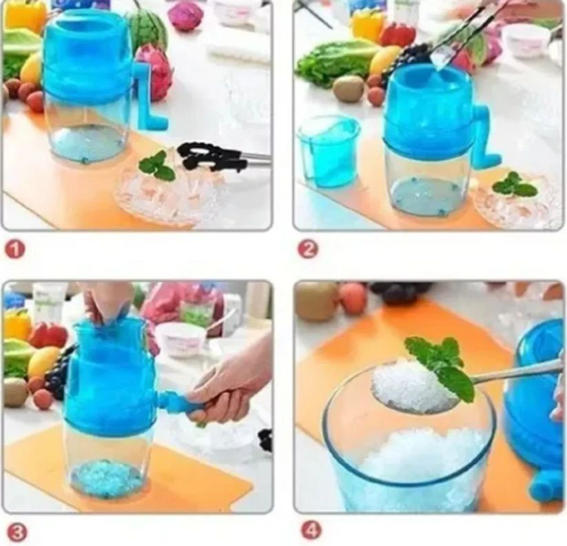Picador Triturador Hielo Manual Granizado Cocina Rondon-7
