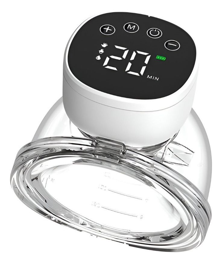 Sacaleche Extractor Leche Materna Doble Portátil LED Jhn-0