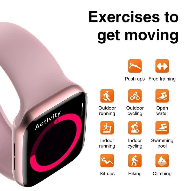 Reloj Inteligente Unisex Dispositivo Portátil Salud Rondon-1