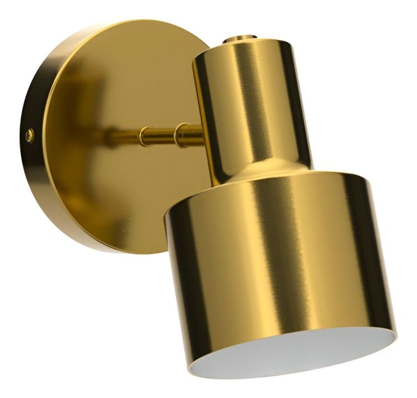 Lámpara Aplique Pared LED Nórdico Dorada Ajustable E27 Jhn-0