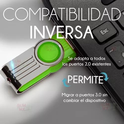 Pendrive Unidad Flash USB Velocidad 64 GB Estable Rondon-4