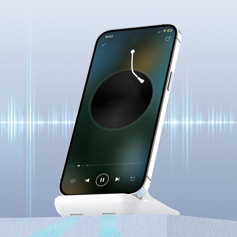Cargador Inalámbrico Celular Soporte Carga Magnetica Rondon-3