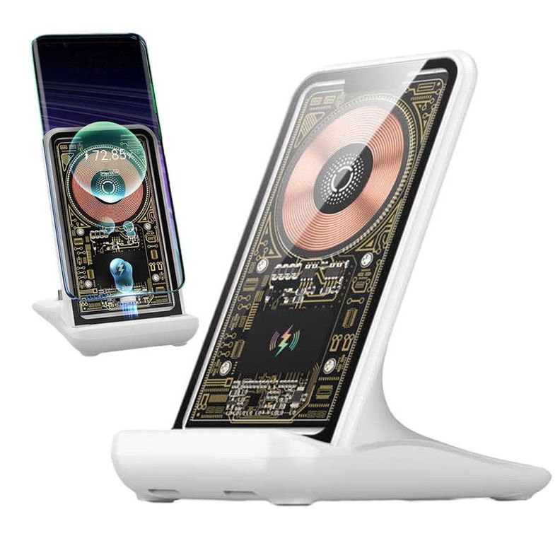 Cargador Inalámbrico Celular Soporte Carga Magnetica Rondon-9
