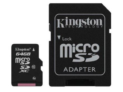 Tarjeta Memoria Micro SD Adaptador Tarjeta 64GB Rondon-0