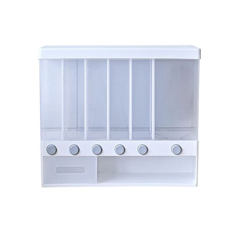 Dispensador de Alimentos Secos Contenedor 6 Rejillas Lau-0