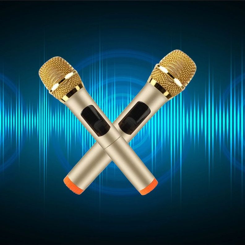 Microfono Inalambrico Musica Karaoke Canto Sonido Lau-5