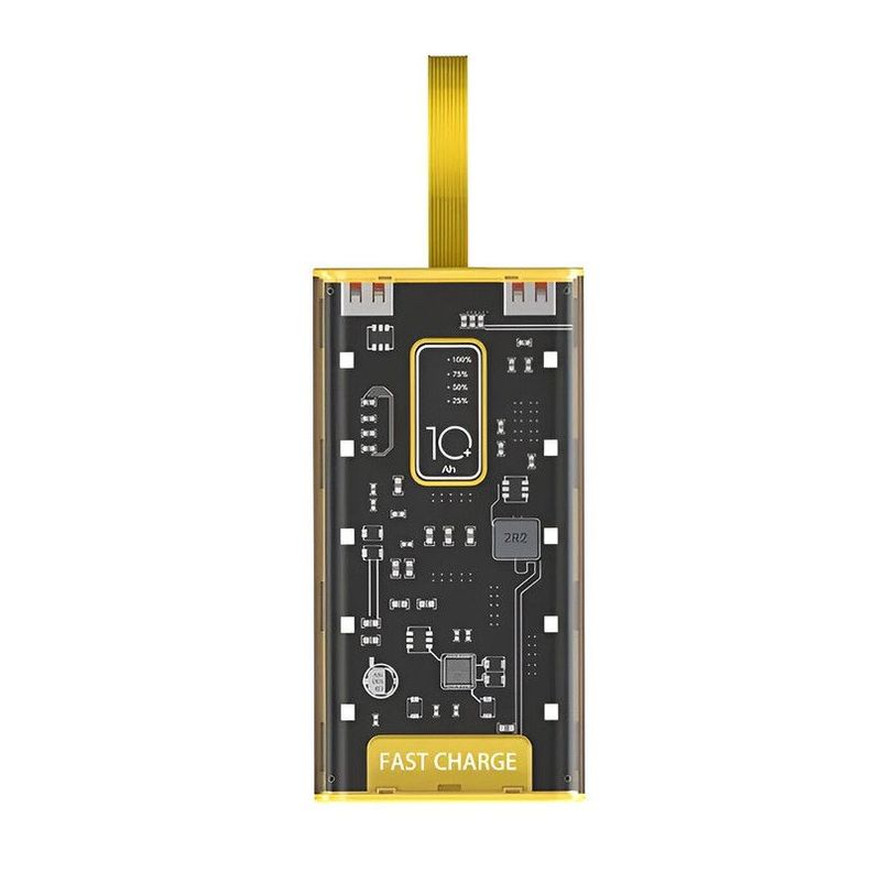 Power Bank 20000 mAH Linterna Carga Rapida Portatil Lau-0