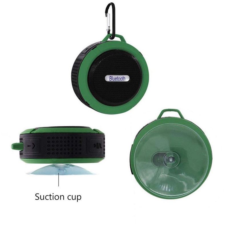 Mini Altavoz Bluetooth Impermeable Ventosa Musica Rondon-0