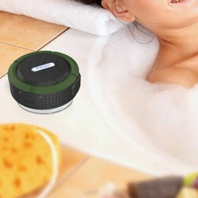 Mini Altavoz Bluetooth Impermeable Ventosa Musica Rondon-1