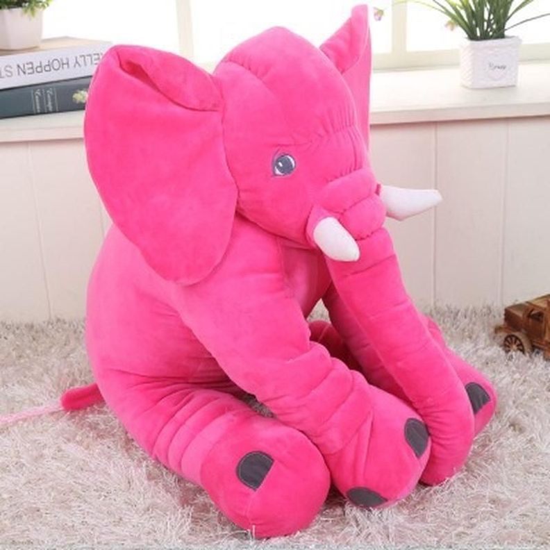 Cojin Bebe Suavidad Almohada Elefante Suave Cama Rondon-3