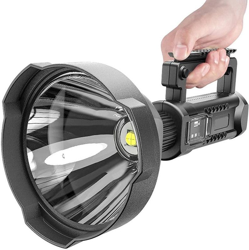 Linterna Recargable Mano LED Portátil Impermeable Rondon-3