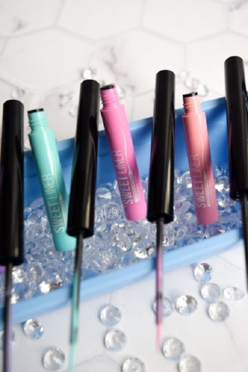 Delineador Ojos Colores Pastel Liquido Pack Belleza Rondon-9
