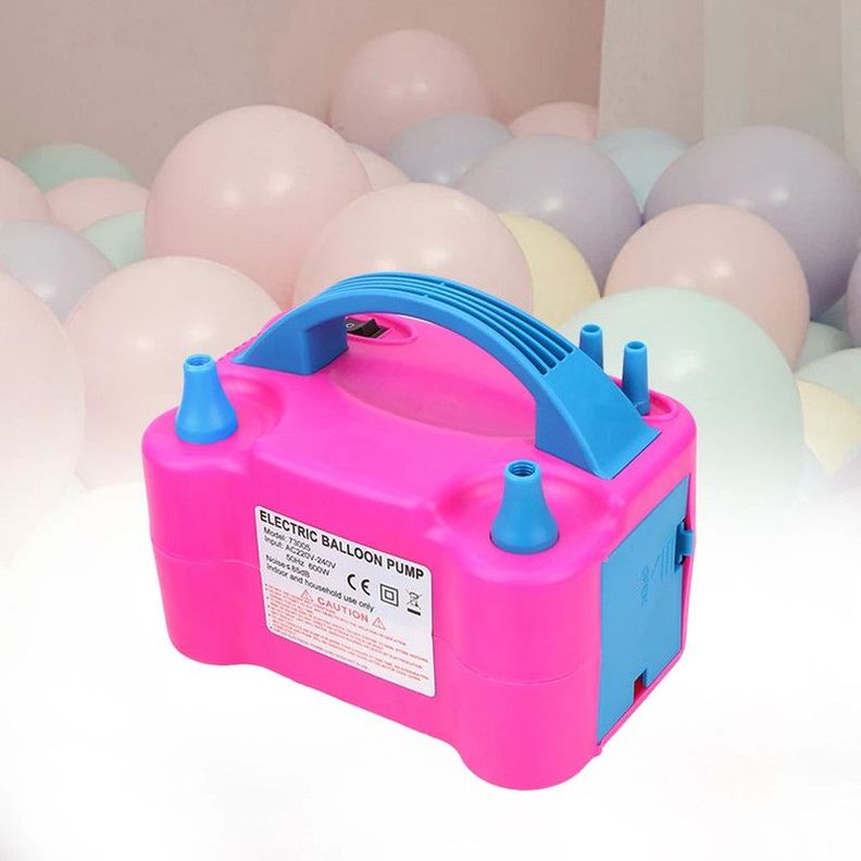 Bomba Globo Eléctrica Portátil Inflador Fiesta Rondon-9