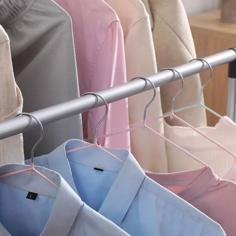 Perchero Ropa Organizador Multifuncional Ruedas Doble Jer-6