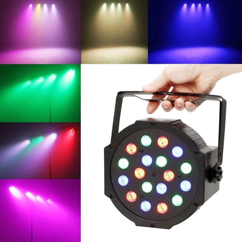 Luces DMX Iluminacion LED Reflector Fiestas Lau-5