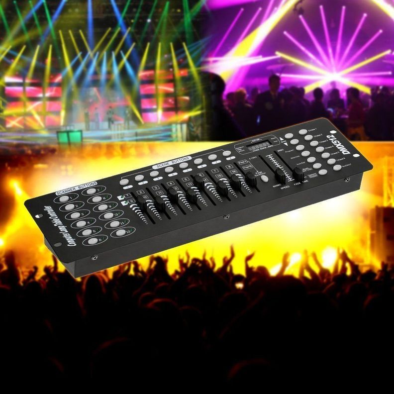 Controlador Luz Dj Escenario Iluminación Led Fiesta Rondon-2