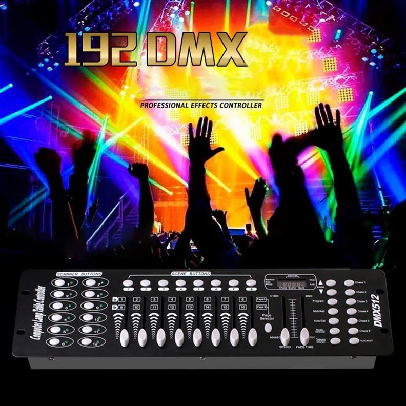 Controlador Luz Dj Escenario Iluminación Led Fiesta Rondon-5