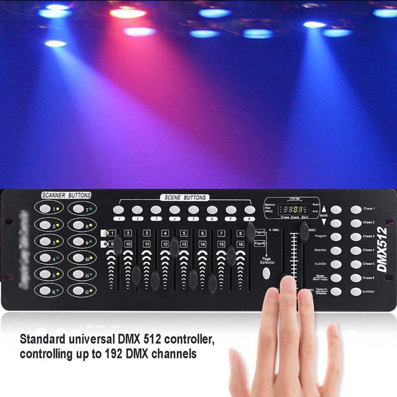 Controlador Luz Dj Escenario Iluminación Led Fiesta Rondon-7