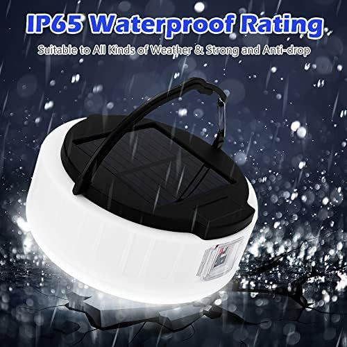 Lámpara Campamento Solar LED USB Recargable Portatil Rondon-5