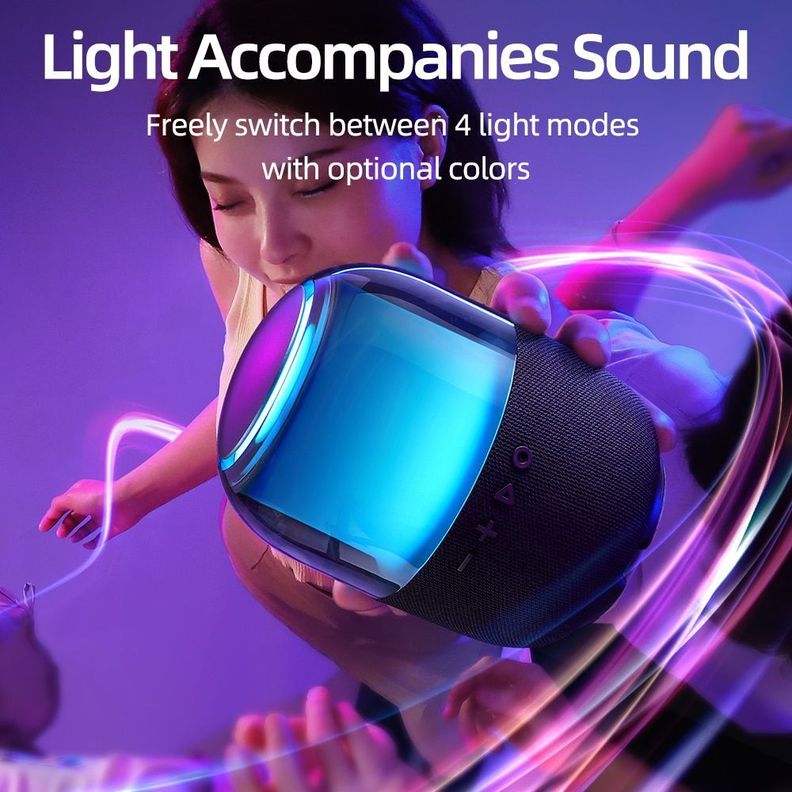 Altavoz Bluetooth Inalámbrico Subwoofer Rondon-4