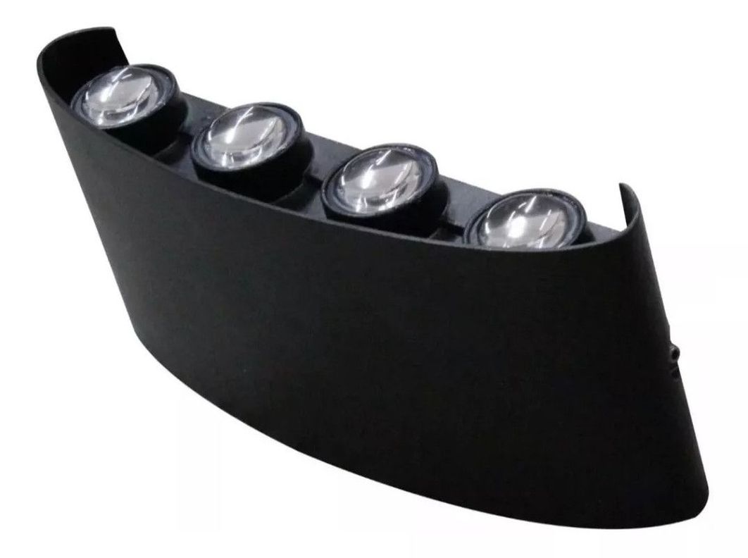 Set 2 Apliques Moderno LED 6W Sala Porche Patio Garaje Lau-5
