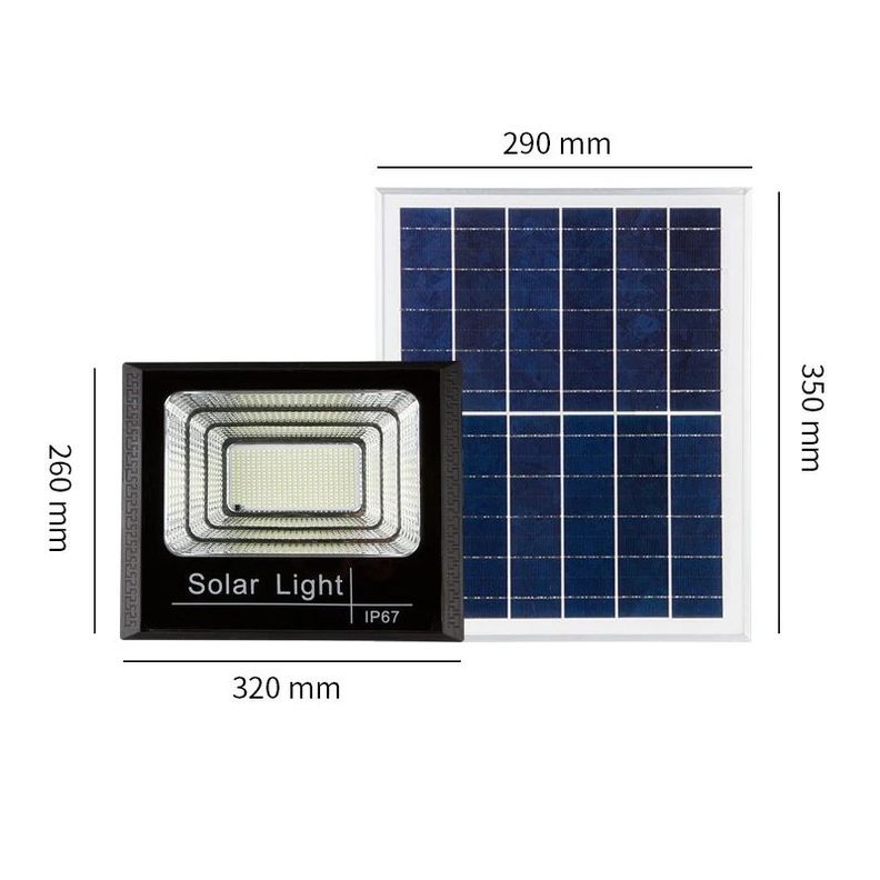 Reflector Luz Inundación Energía Solar Recargable Rondon-8