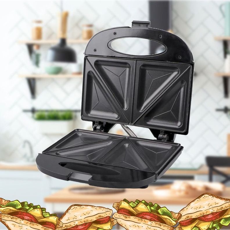 Sandwichera Sanguchera Plancha Tostadora Rondon-6
