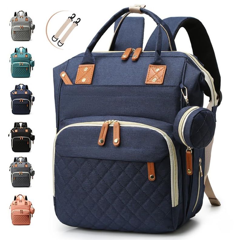 Mochila Pañales Impermeable Gran Capacidad Oxford Rondon-5