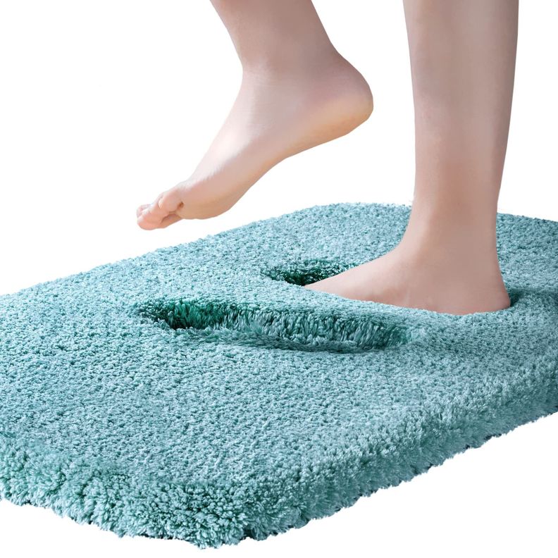 Alfombra Baño Gruesa Súper Suave Antideslizante Rondon-1