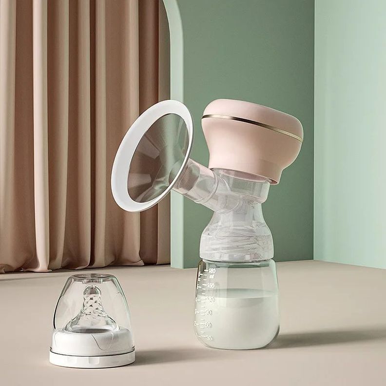 Extractor Leche Manual Silicona Portátil Manos Libres Rondon-7