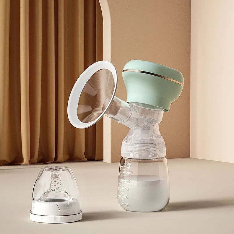 Extractor Leche Manual Silicona Portátil Manos Libres Rondon-8