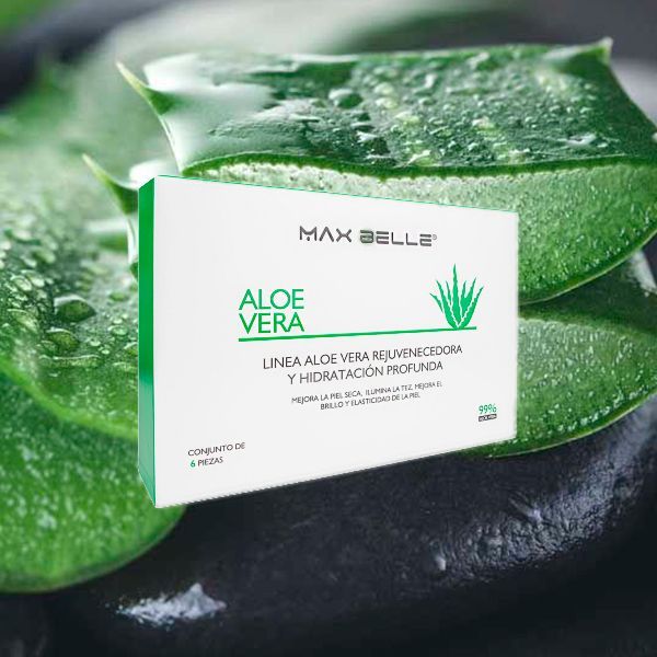 Kit SkinCare Facial Hidratante Antiedad Aloe Vera Piel Mixta-3