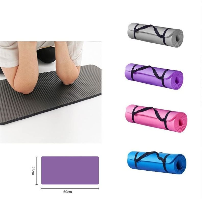 Tapete Yoga Pilates Fitness Antiderrapante Equipo Rondon-1