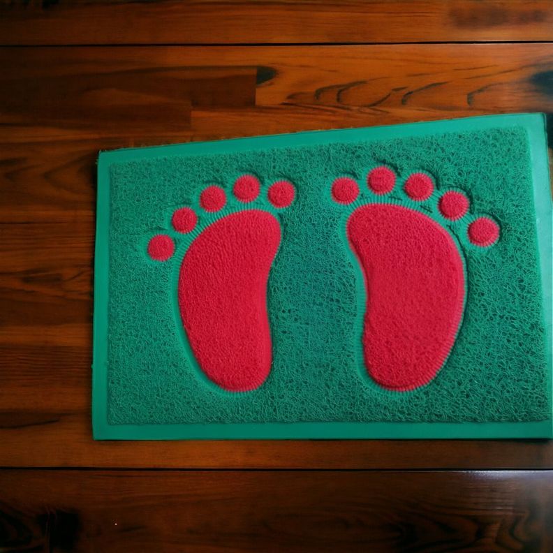 Set de 3 Alfombra Decorativa Entrada Baño Ducha Jhn-5